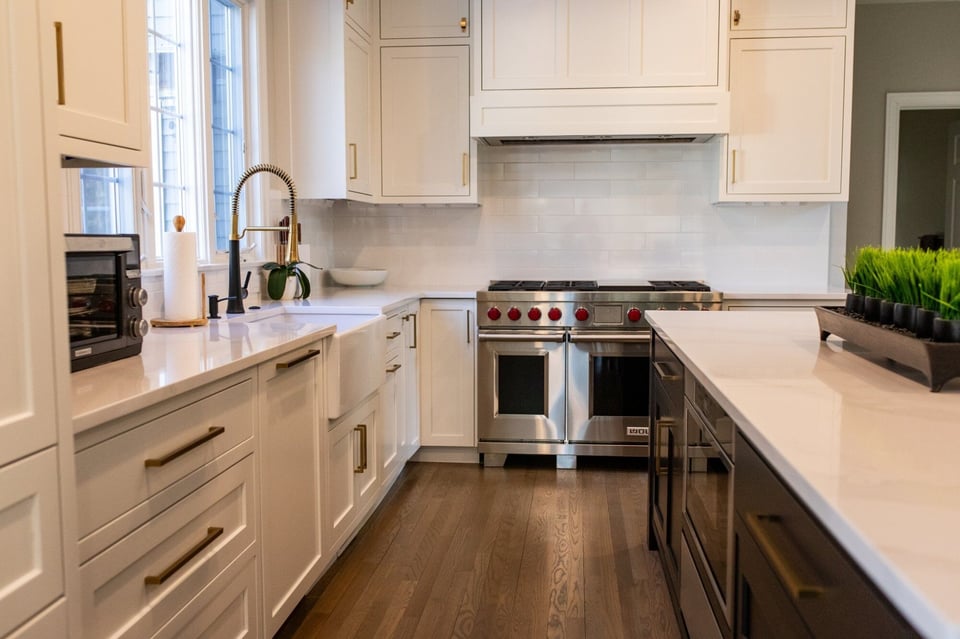 After Kitchen Remodel in Bedford MA