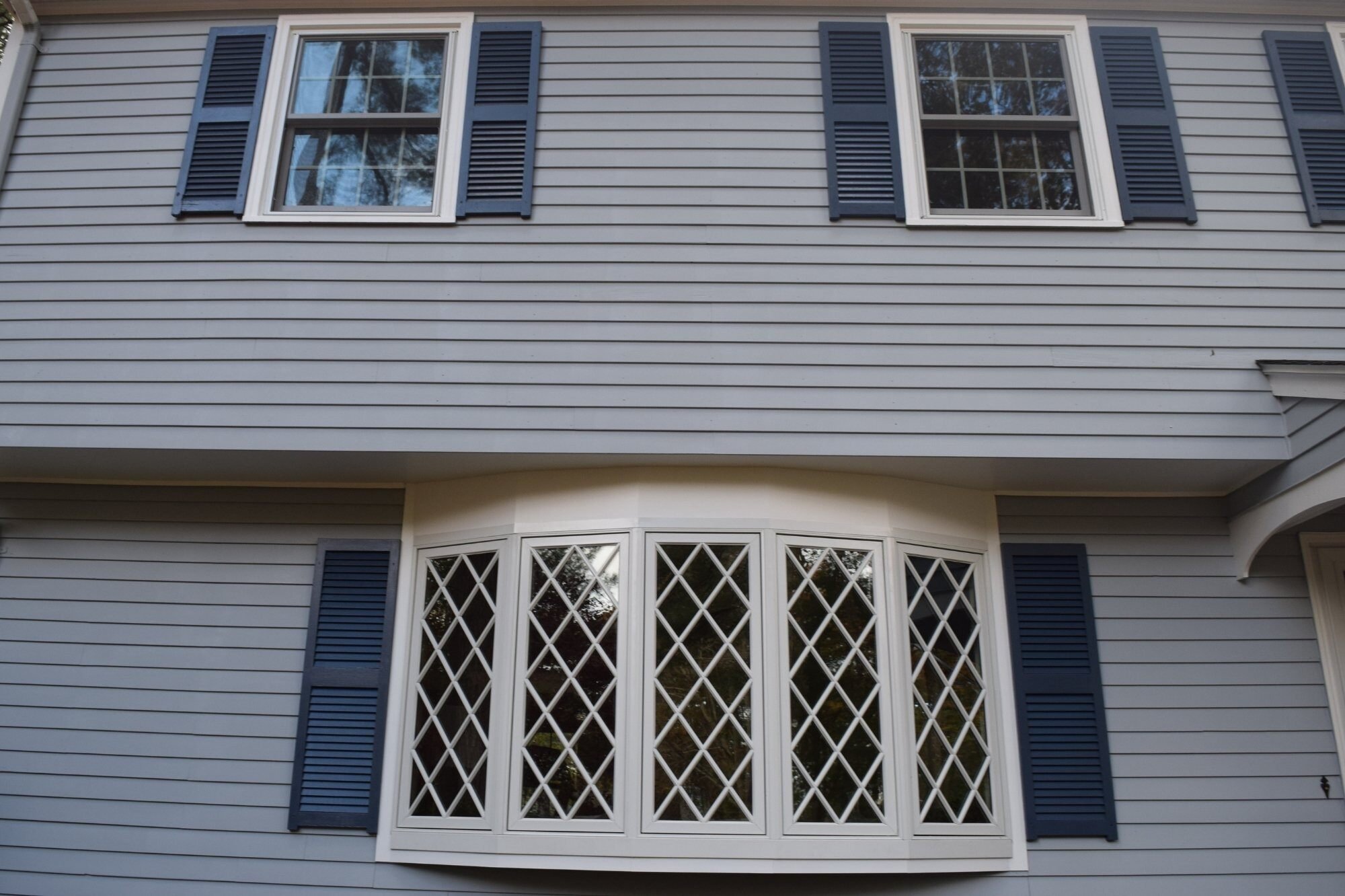 Siding and Bow Window Replacement in Sudbury MA