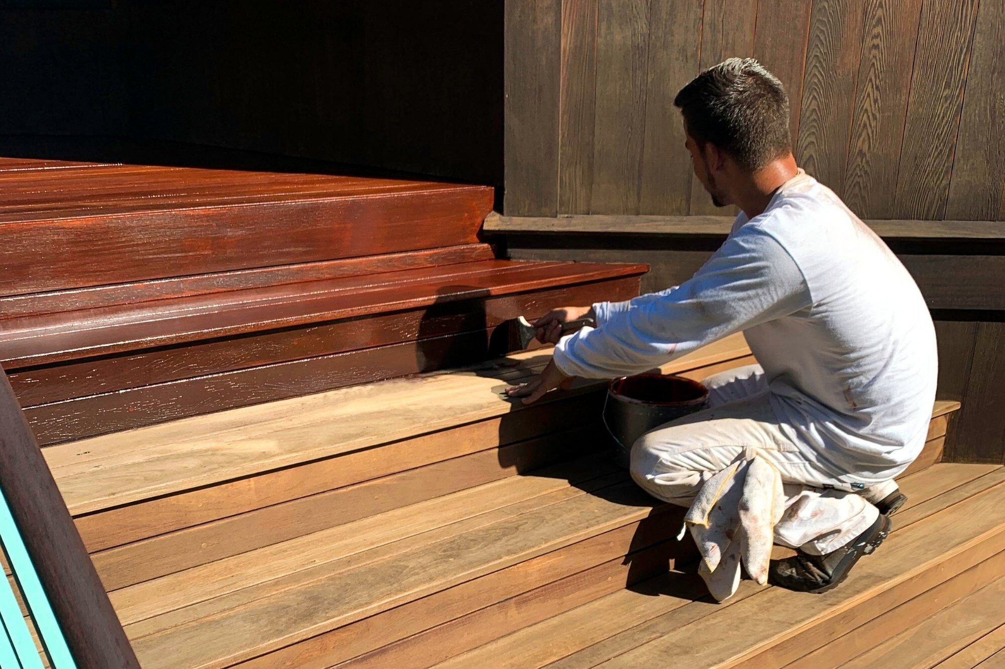 Deck Staining in Lexington MA