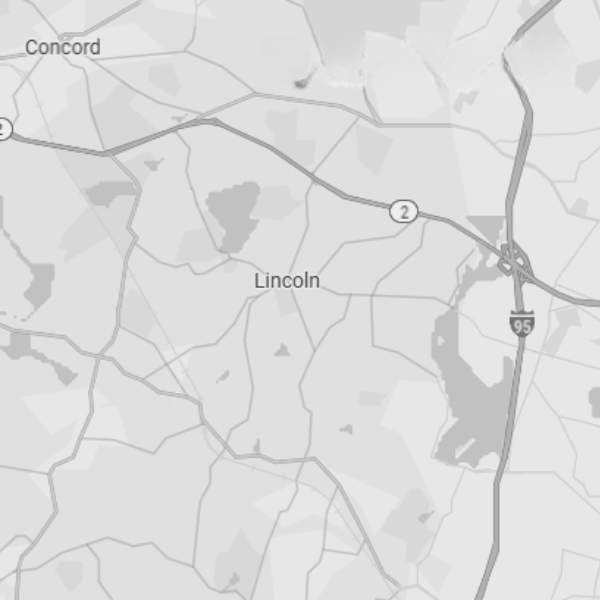 Lincoln Massachusetts Contractor Map