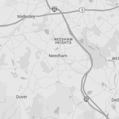 Map of Contractors in Needham Massachusetts