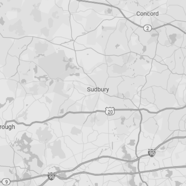 Sudbury Mass Map