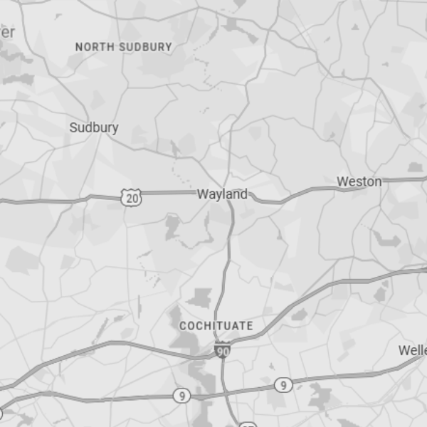 Wayland Massachusetts Contractor Map