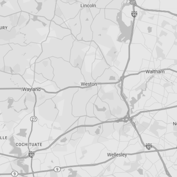 Weston Massachusetts Contractor Map