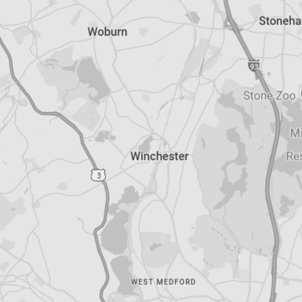 Winchester Mass Map