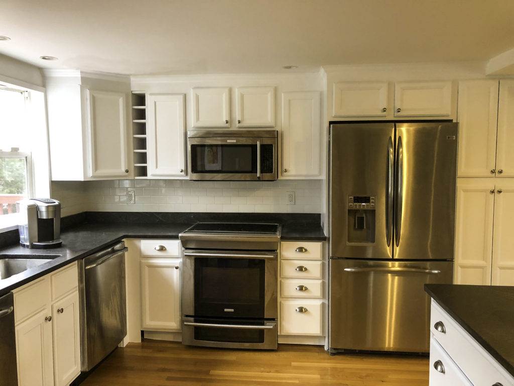 Cabinet Painting in Weston, MA