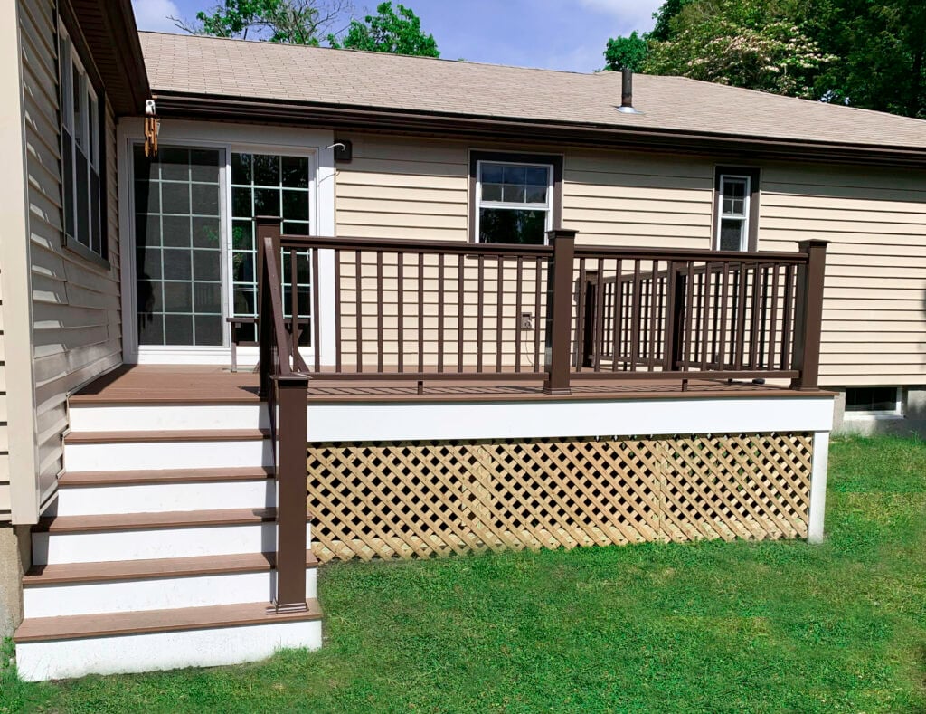 Deck Build in Newton MA