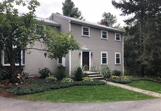 Exterior Color Change Before in Concord, MA