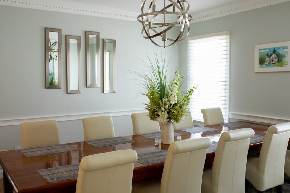 Interior Painting Dining Room in Lexington MA