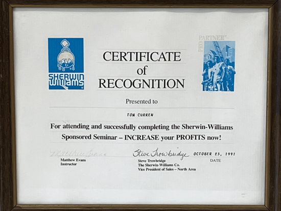 Sherwin Williams 1991