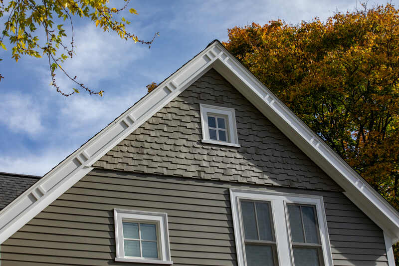 James Hardie siding replacement in Lexington with fresh paint
