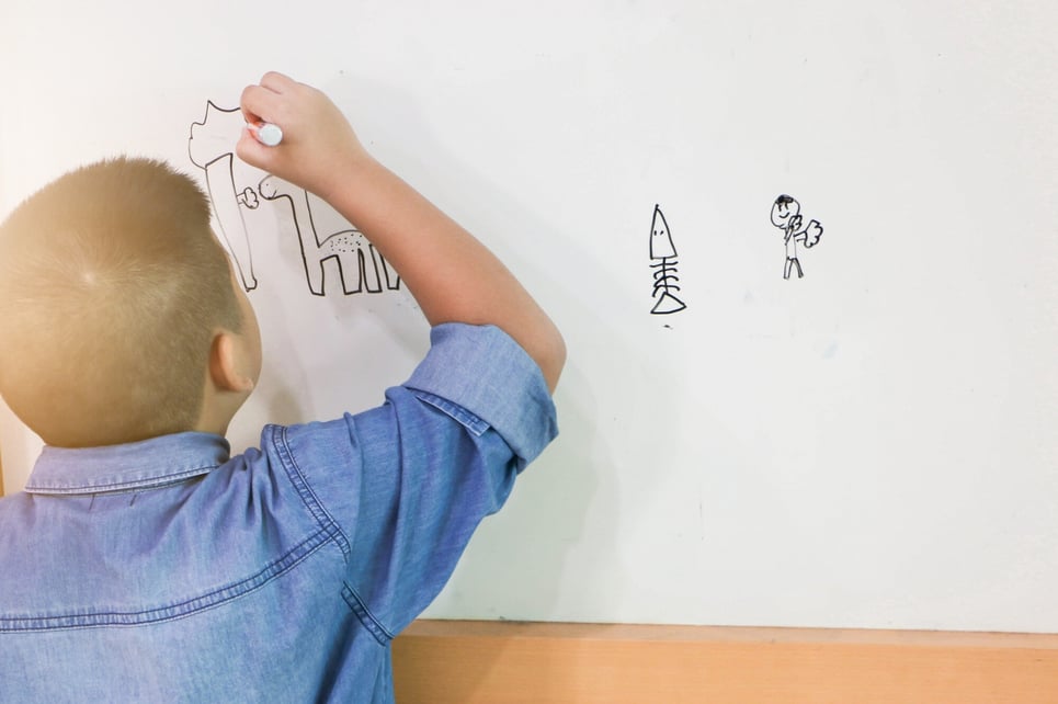 Whiteboard Wall Paint for Kids