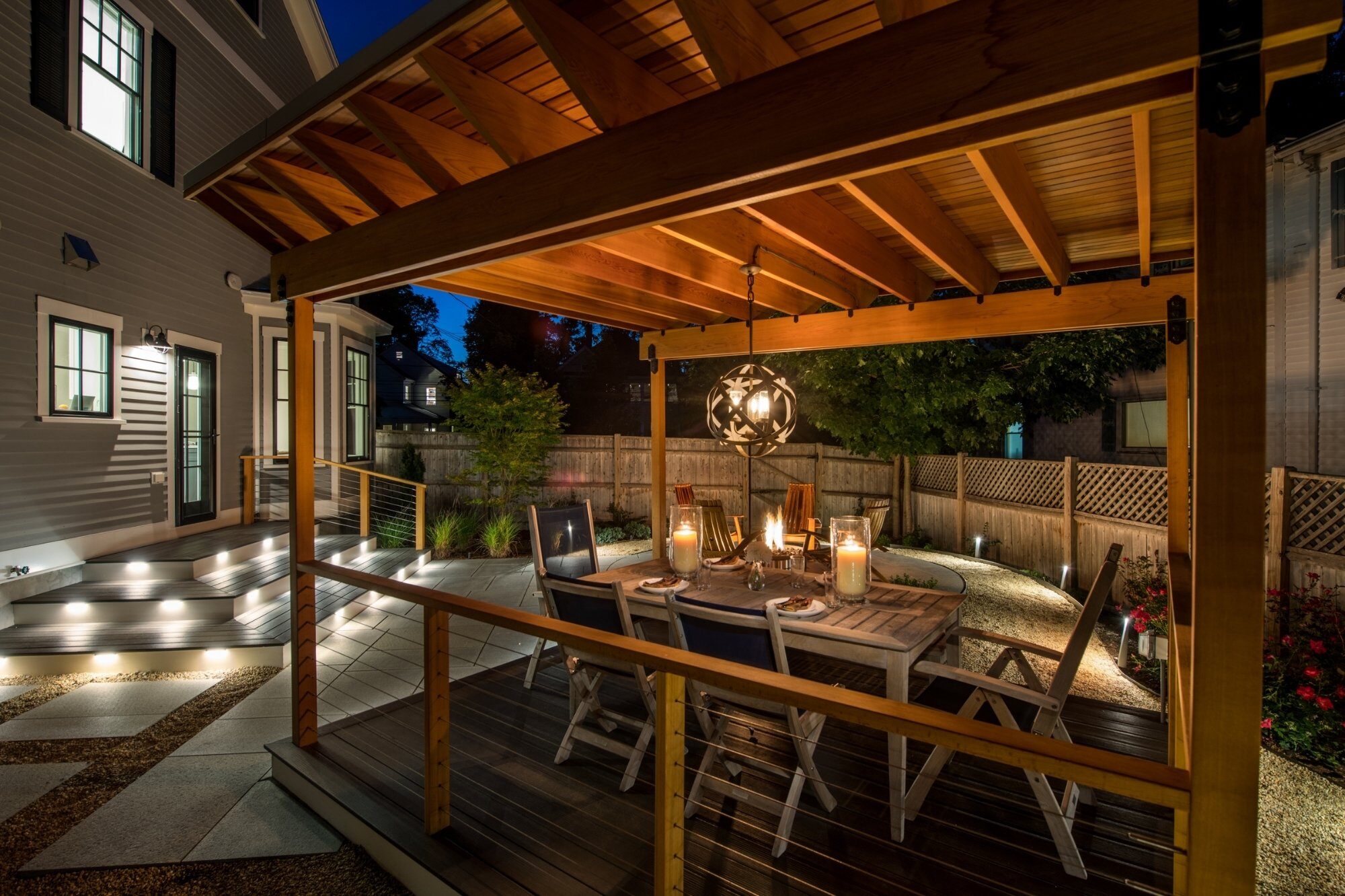 New Pergola in Newton MA