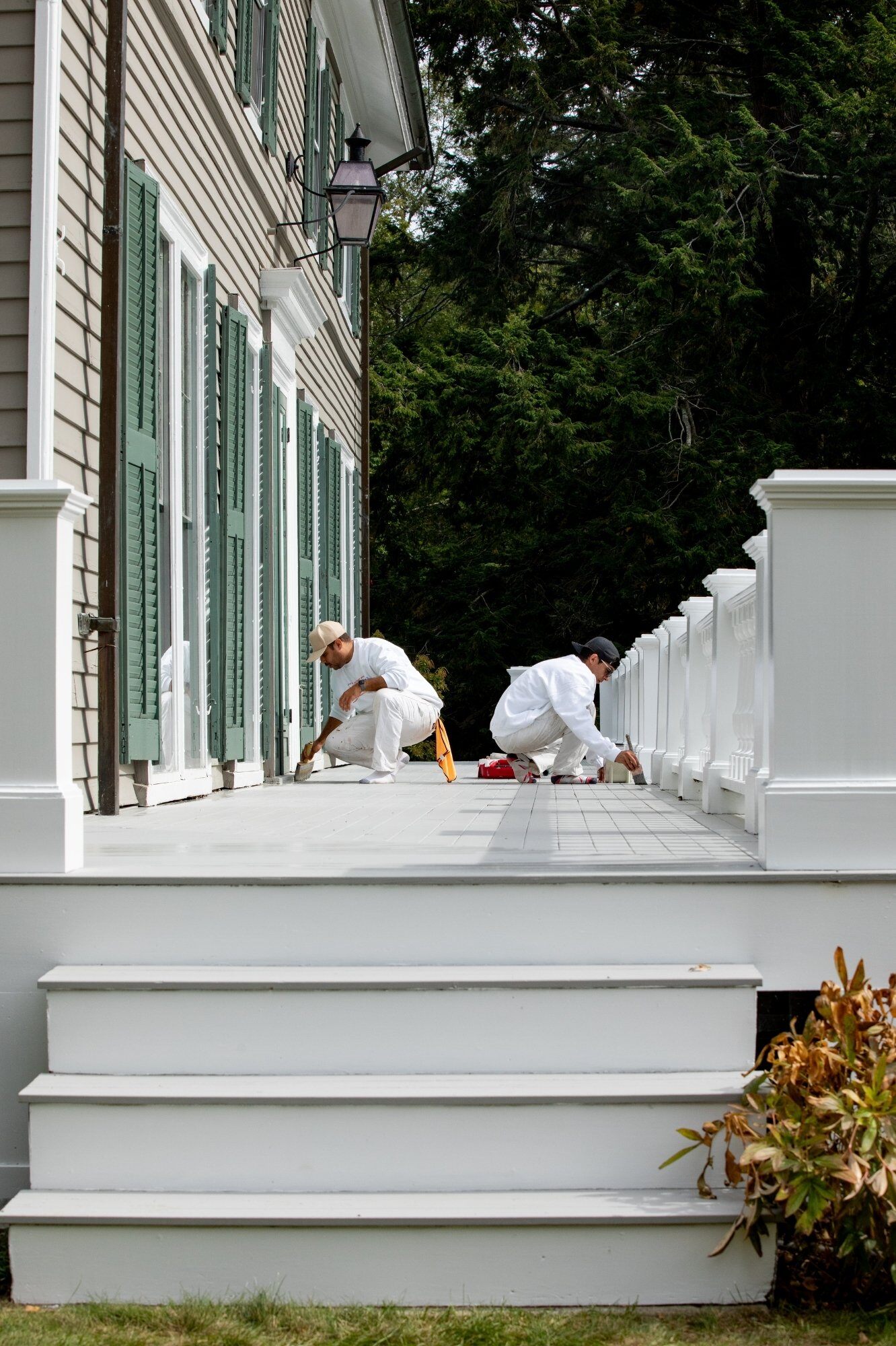 Deck Painting in Lincoln MA