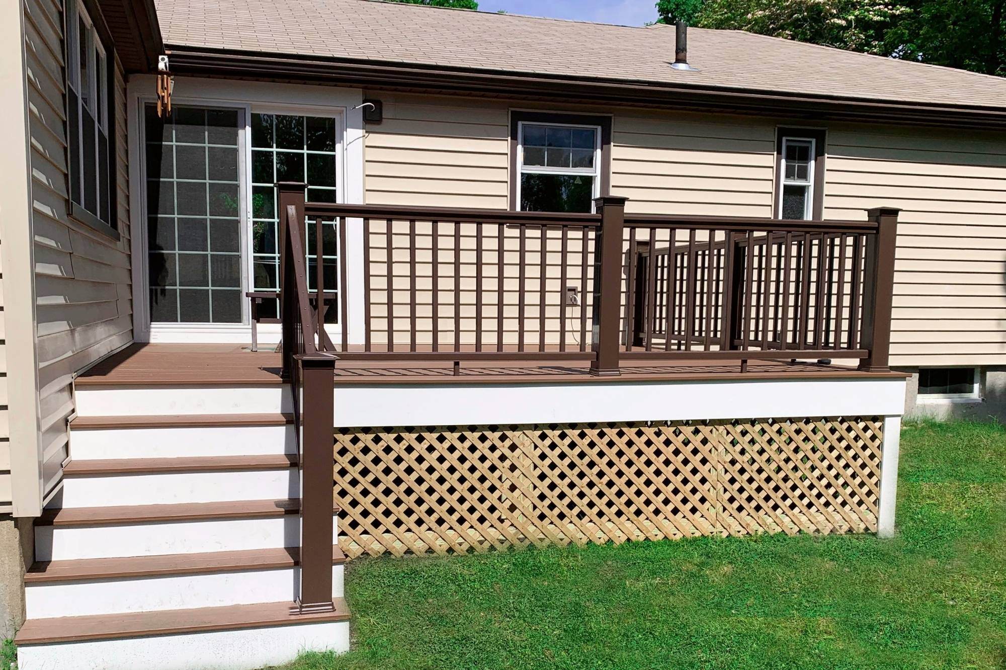 New Azek Deck in Newton MA