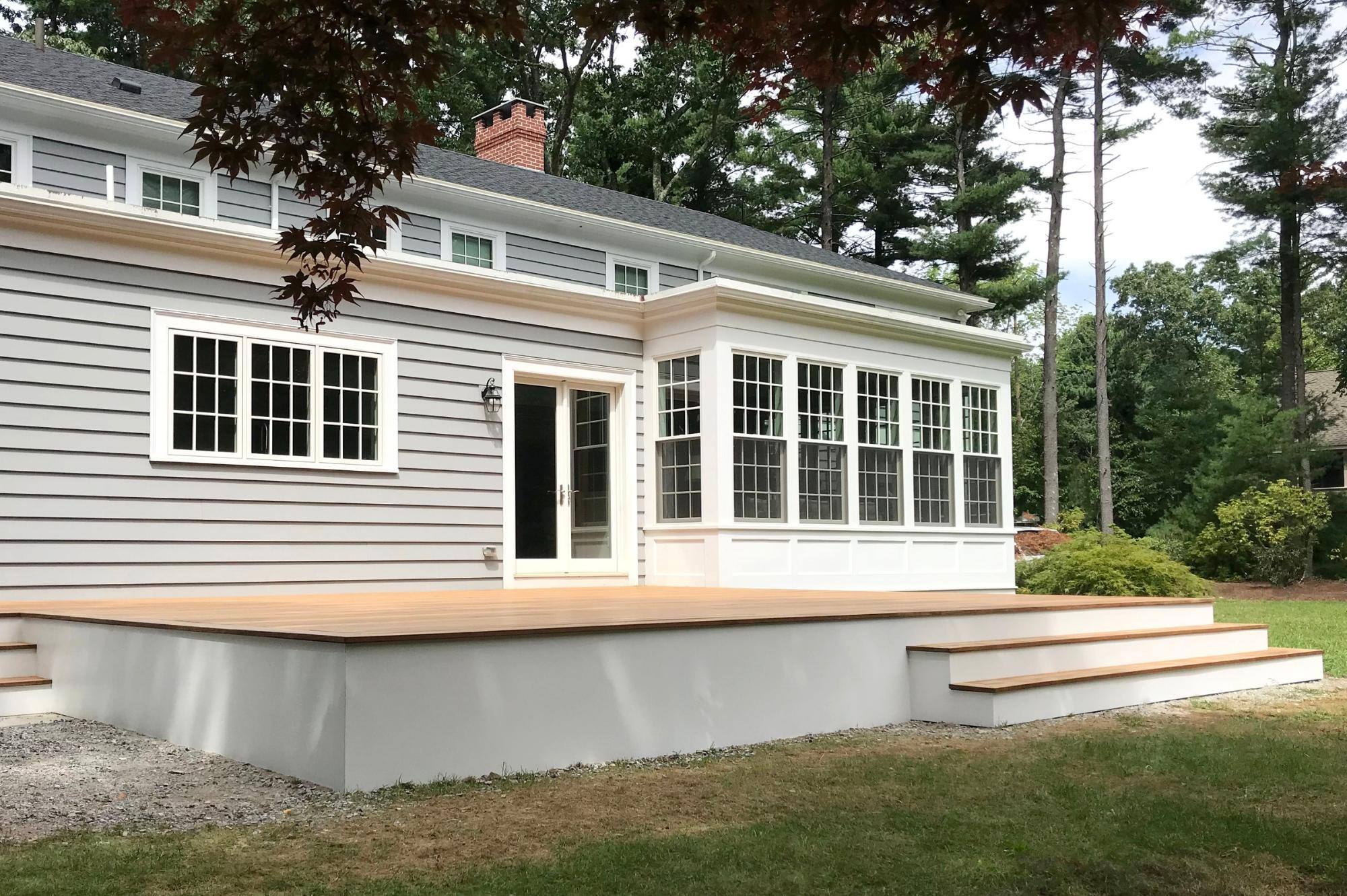 New Pau Lope Ipe Deck in Weston MA