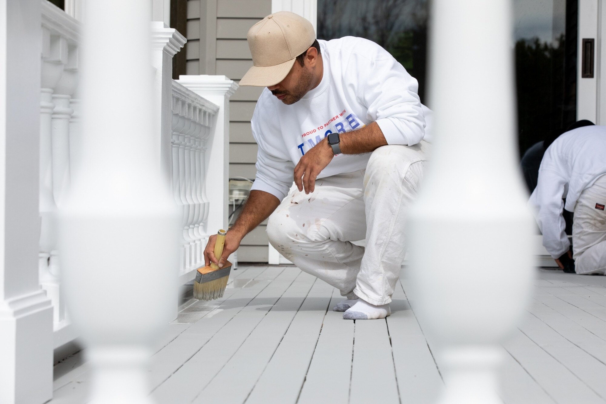 Painting a Pressure-Treated Deck in Lincoln MA