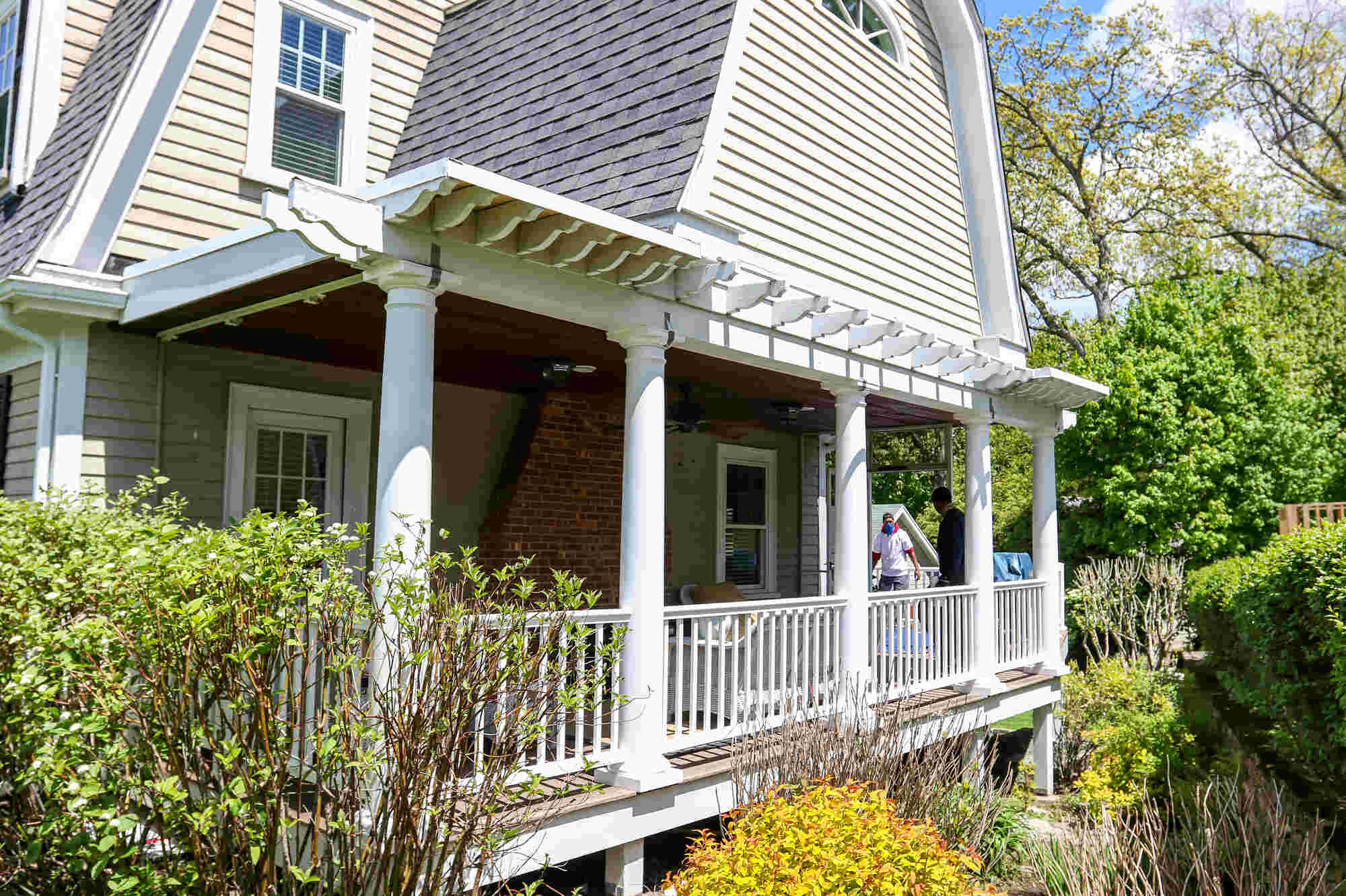 Porch Build in Newton Massachusetts (1)