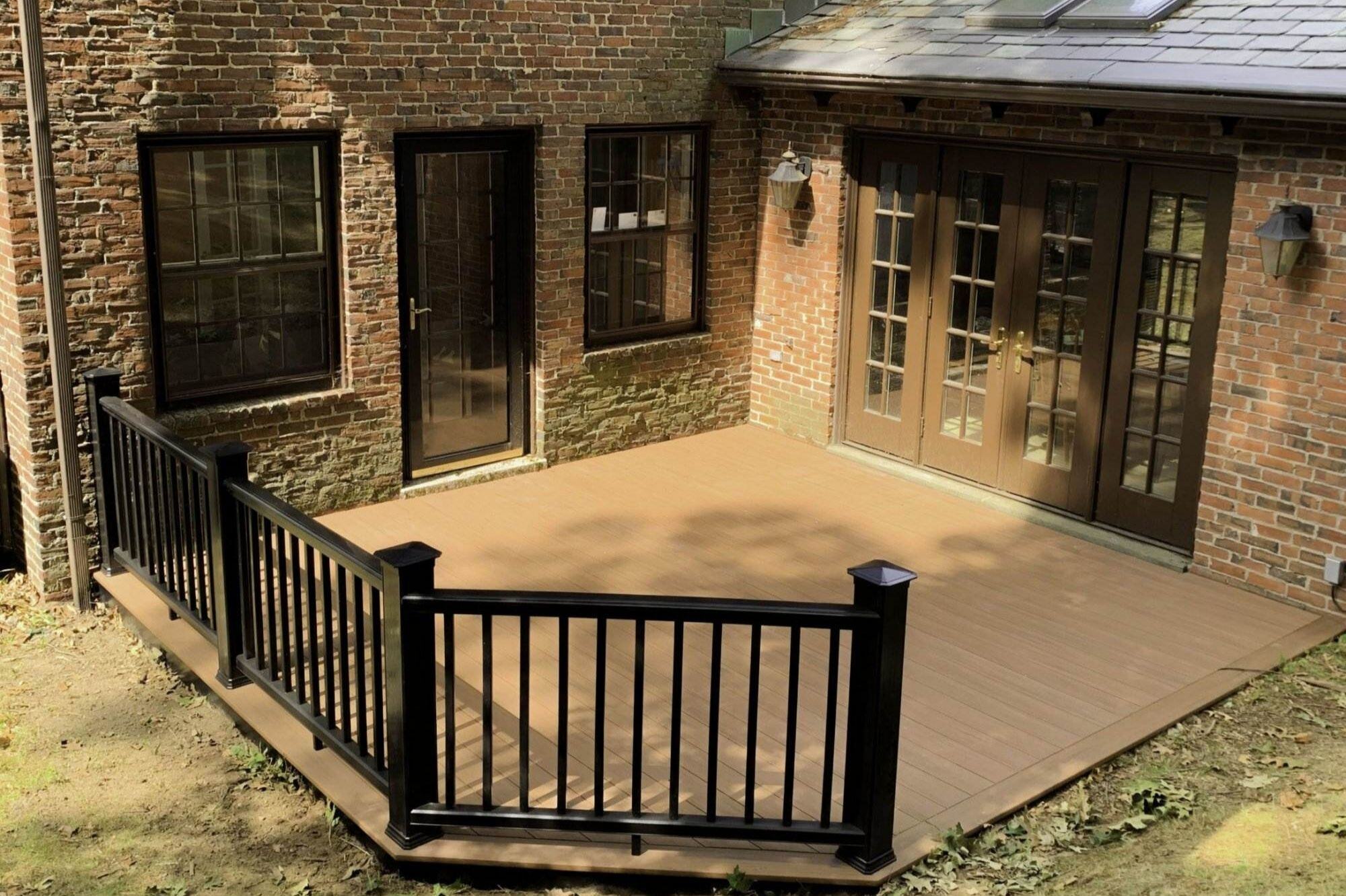 Timbertech Azek Deck Rebuild in Waban Massachusetts